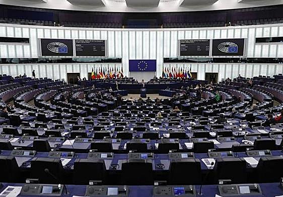 Cámara del Parlamento Europeo.