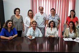 Reunión comisión violencia de género del departamento de salud Alicante-Sant Joan.