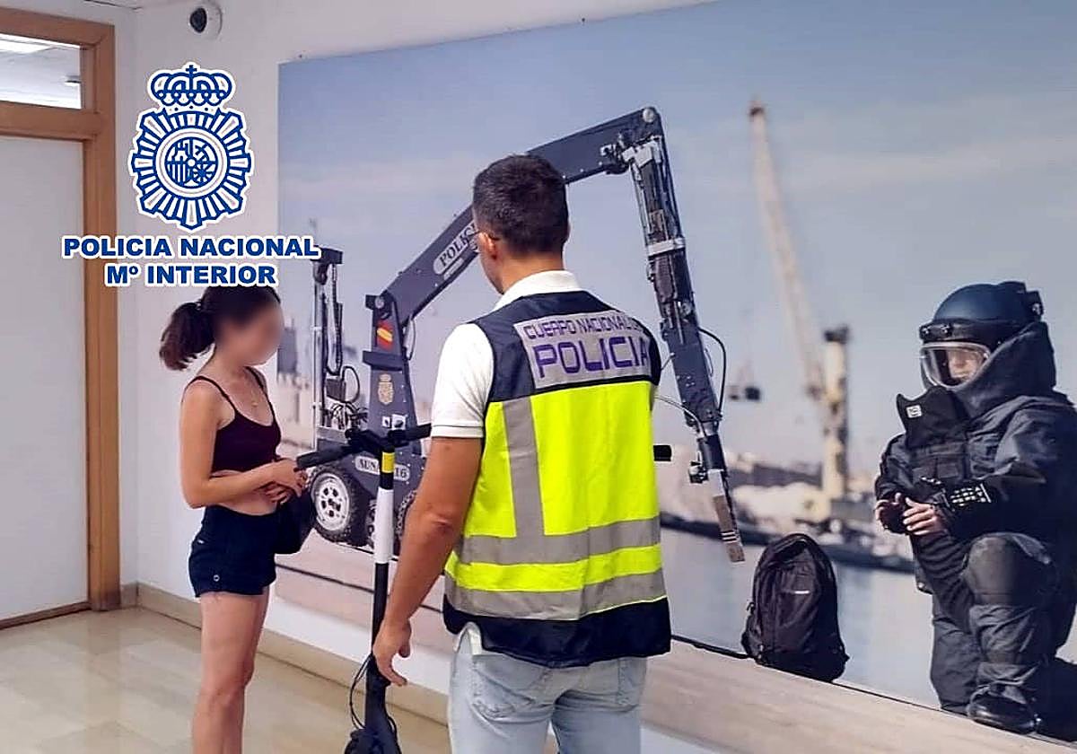 Devolución de un patinete sustraído.