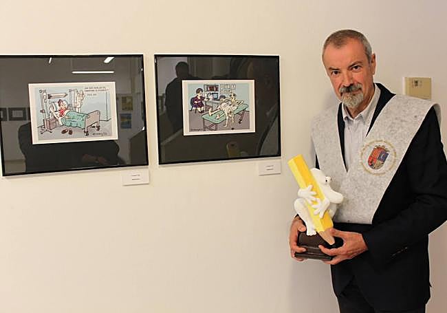 Ermengol, premio Notario del Humor 2023 de la UA.