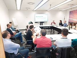 Un momento de una edición anterior del programa de la Fundación.