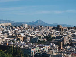 Vista general de la ciudad de Alicante.