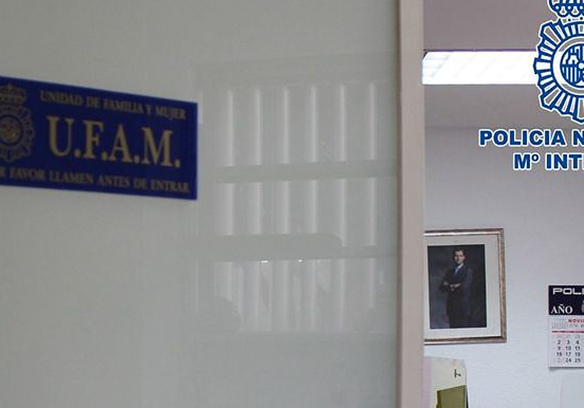 Una oficina de la UFAM de la Policía Nacional.