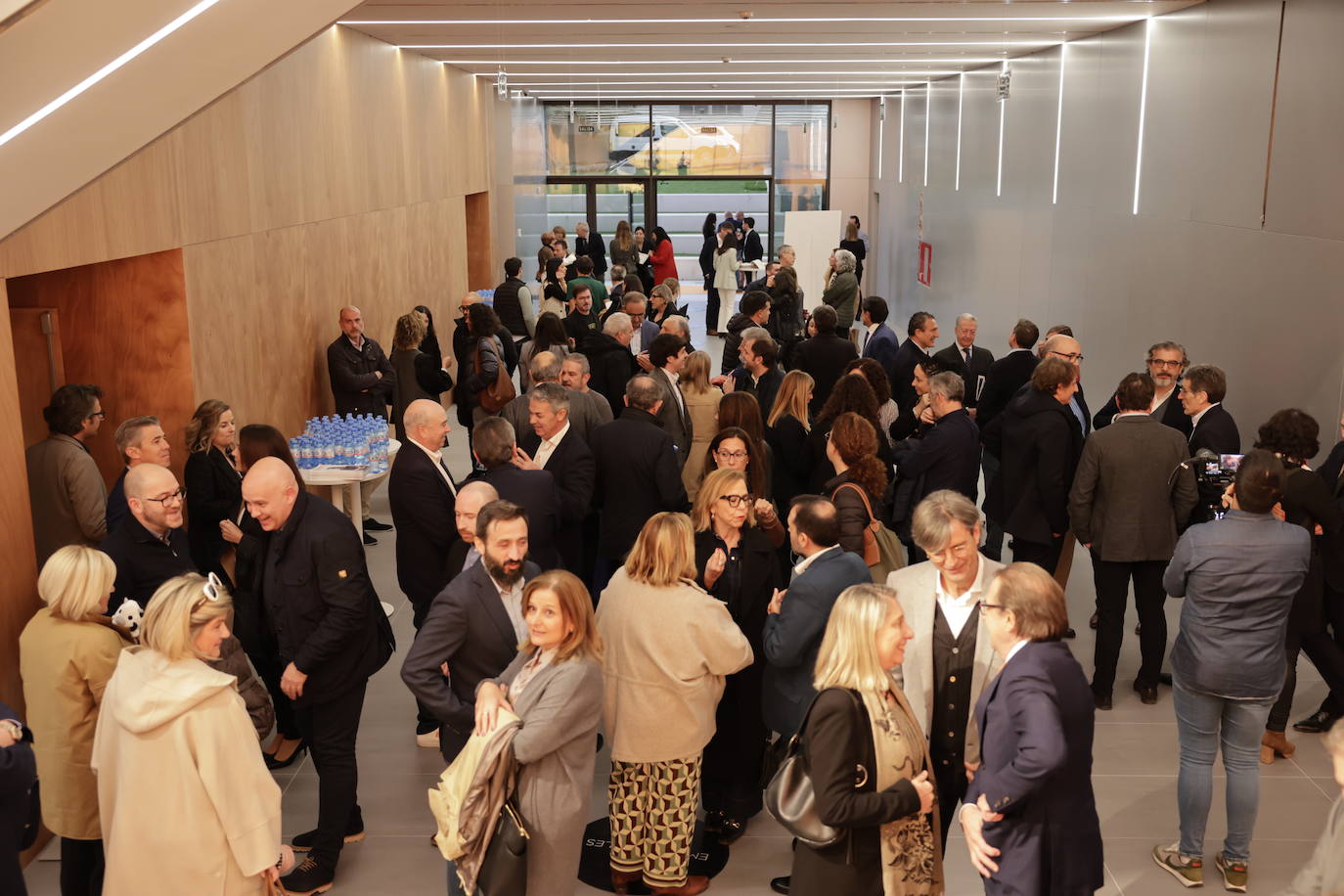 Ambiente que presentaron los premios.