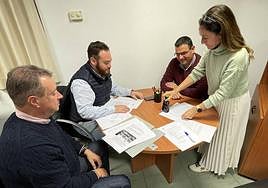 Recepción de la documentación de la hoguera Remigio Soler.