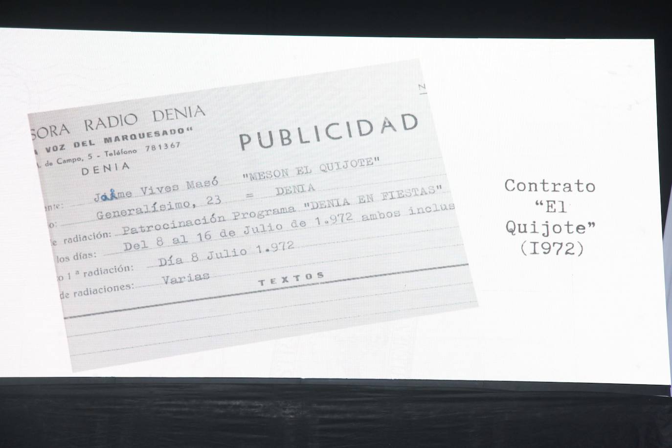 Emoción y recuerdos en los XLII Premios José Marsal Caballero de Dénia FM