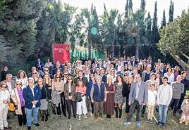 Foto de familia del encuentro navideño que ha celebrado Aefa este fin de semana.