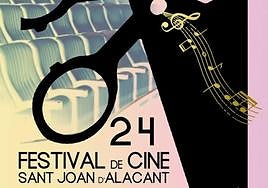 Cartel del XXIV Festival de Cine de Sant Joan.