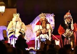Los Reyes Magos, en la pasada Cabalgata del 2023.