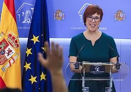 La portavoz de Compromís en el Congreso, Águeda Micó.