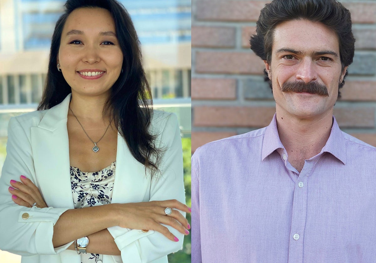 Los otros dos estudiantes son Binur Yermukanova y Julián G. Soriano-Harris.