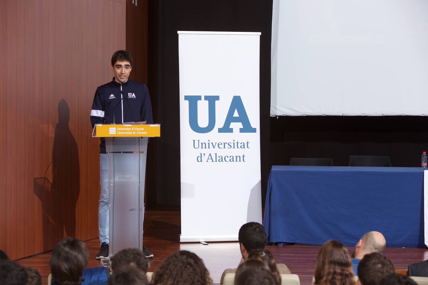 El estudiante y deportista David de Miguel.