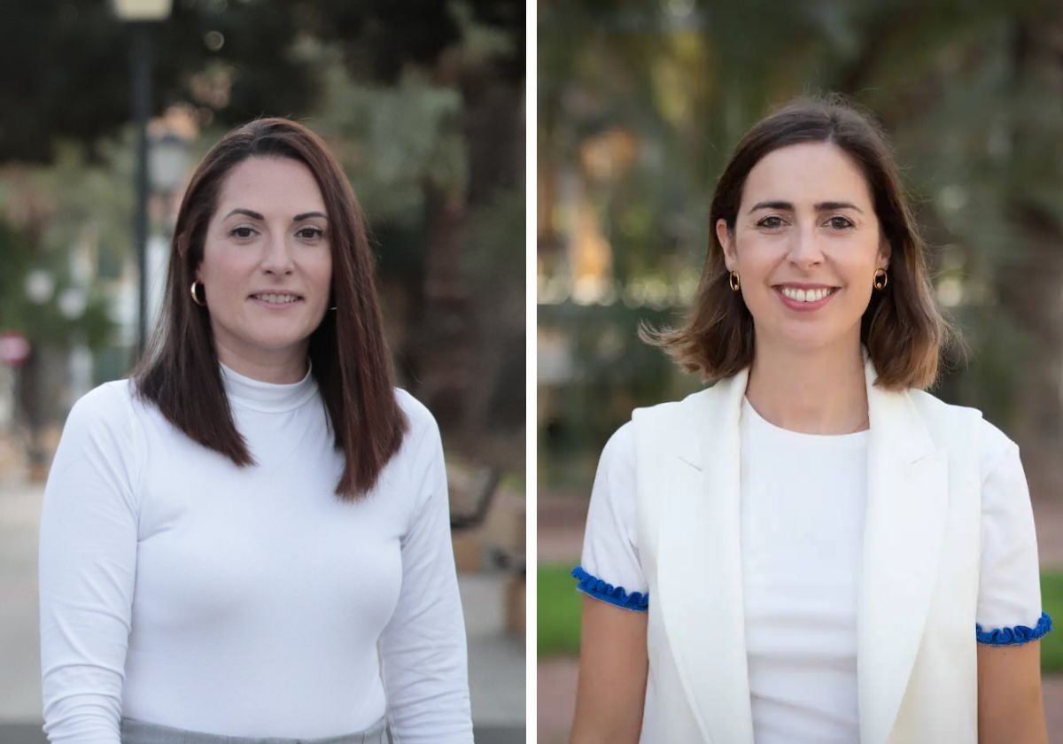 Marian Campello y Esther Díez.