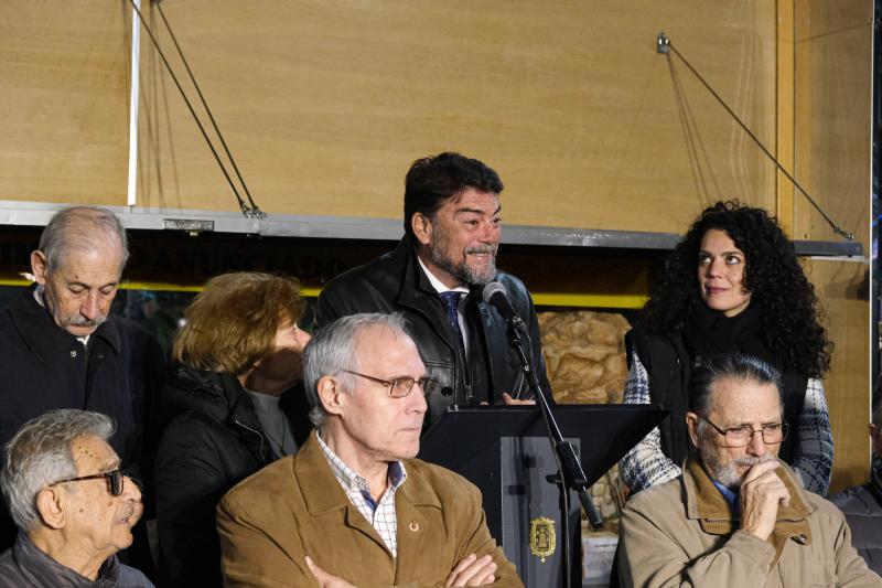 Inauguración del Belén de la Montañeta