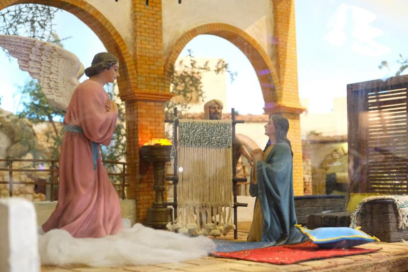 Inauguración del Belén de la Montañeta