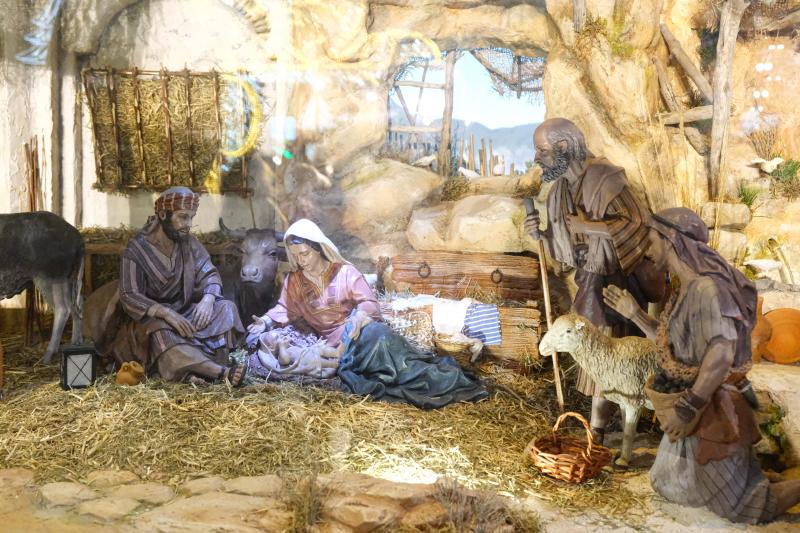 Inauguración del Belén de la Montañeta