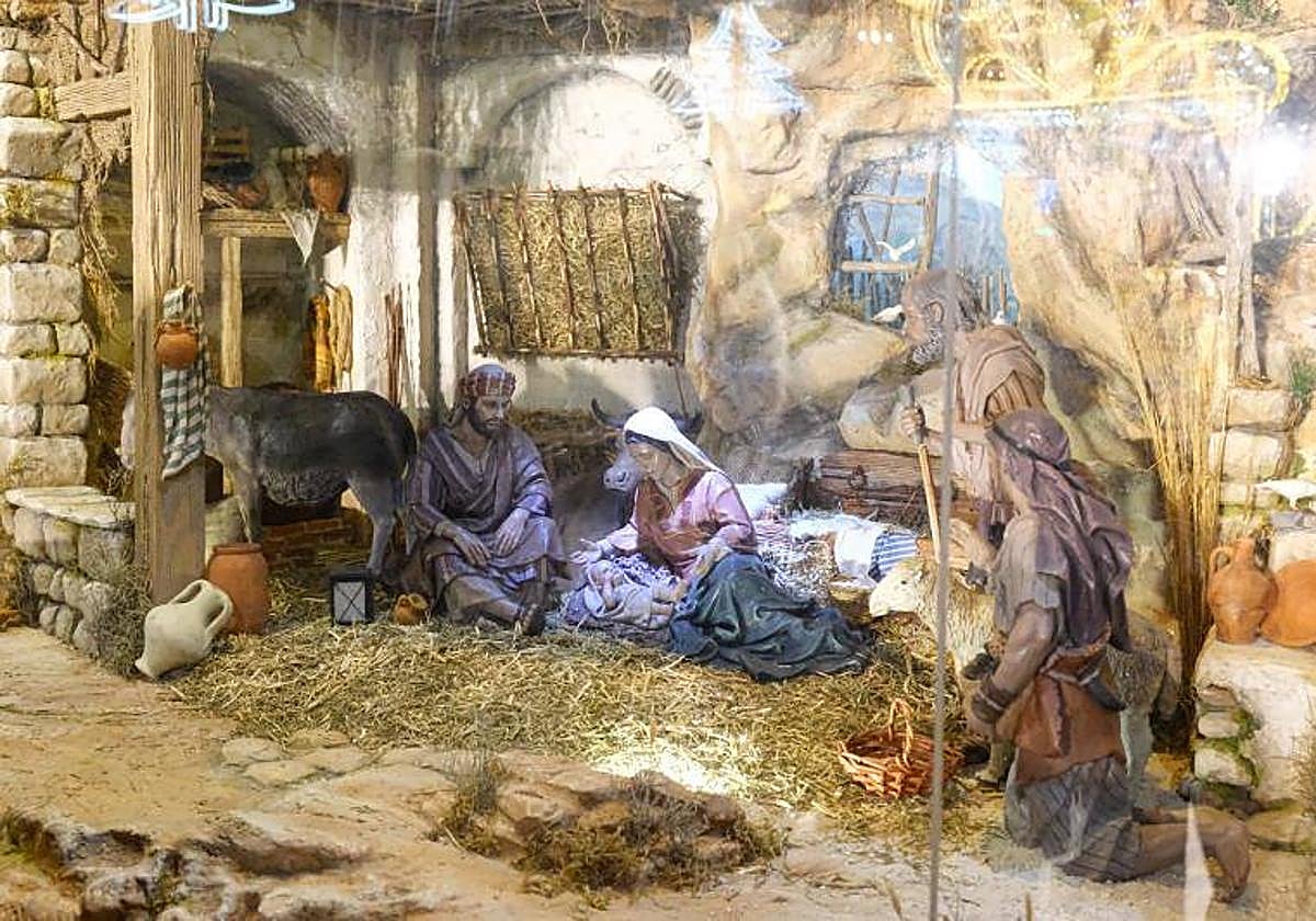 El Nacimiento en el portal de Belén, en la Montañeta.
