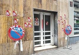 Nuevo ataque a la sede del PSOE de Alicante.