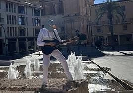 Blanco Palomo, en uno de los vídeos.