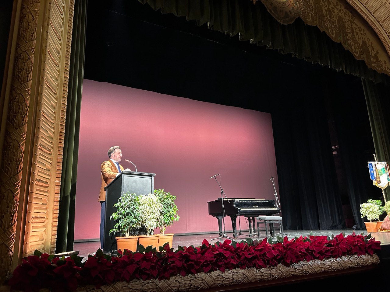 Pablo Ruz, durante el pregón.