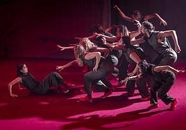 Representación de 'Una història de por'.