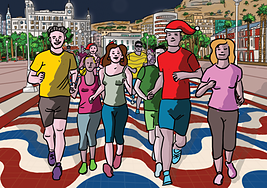 Cartel de la San Silvestre de Alicante.