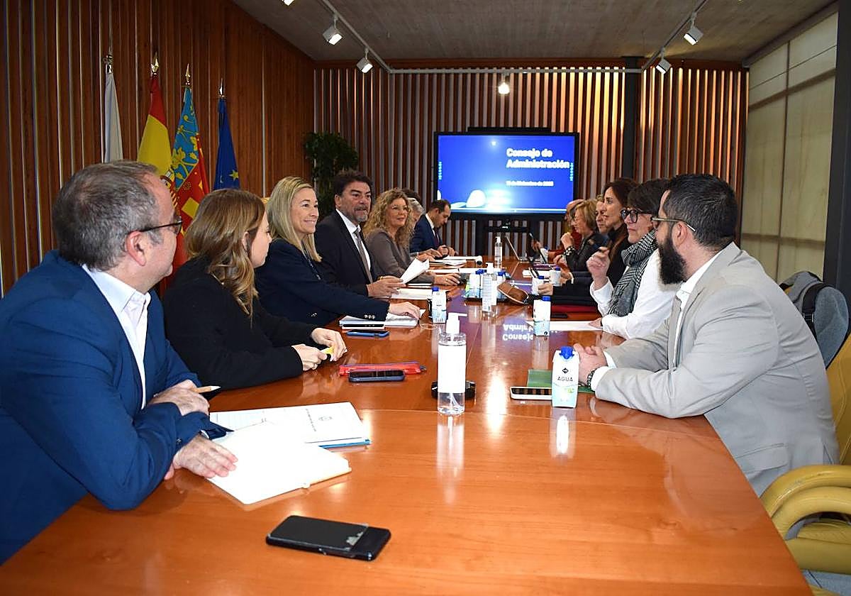 Consejo de administración de Mercalicante.