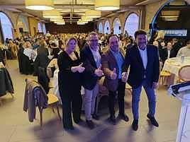El PP de la provincia de Alicante celebra su cena de Navidad con un millar de afiliados y simpatizantes