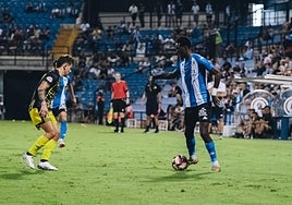 Jean Paul, durante el Hércules-Andratx