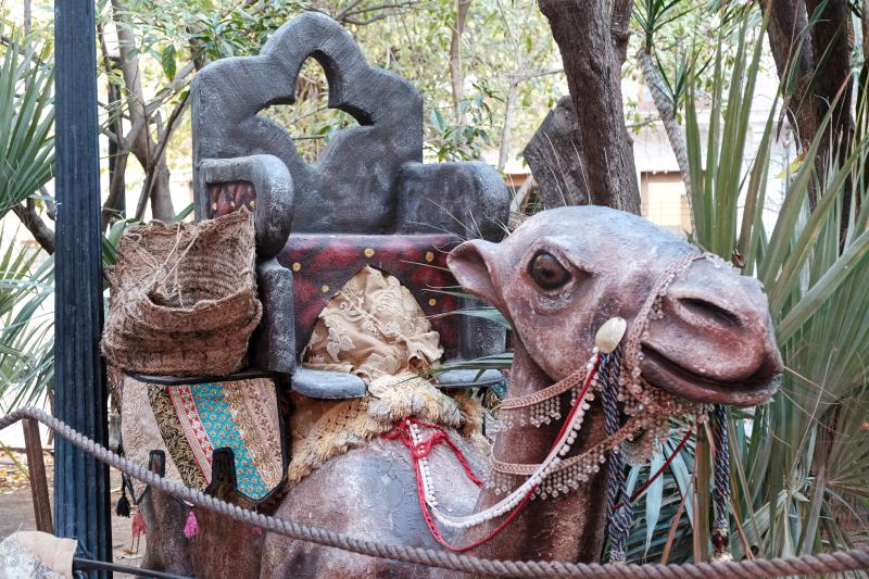 Así es el campamento de las carteras reales de Alicante