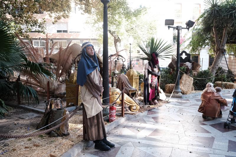 Así es el campamento de las carteras reales de Alicante