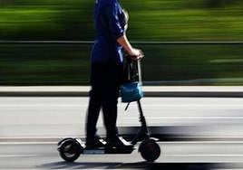 Patinete eléctrico.