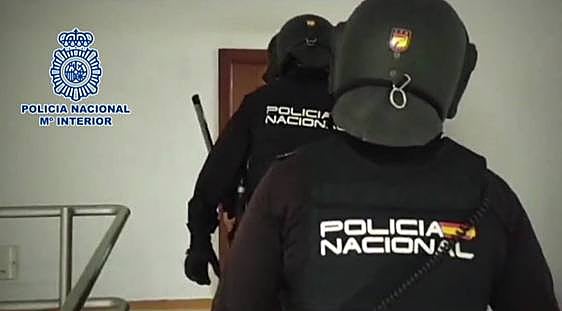 Operación de la Policía Nacional.