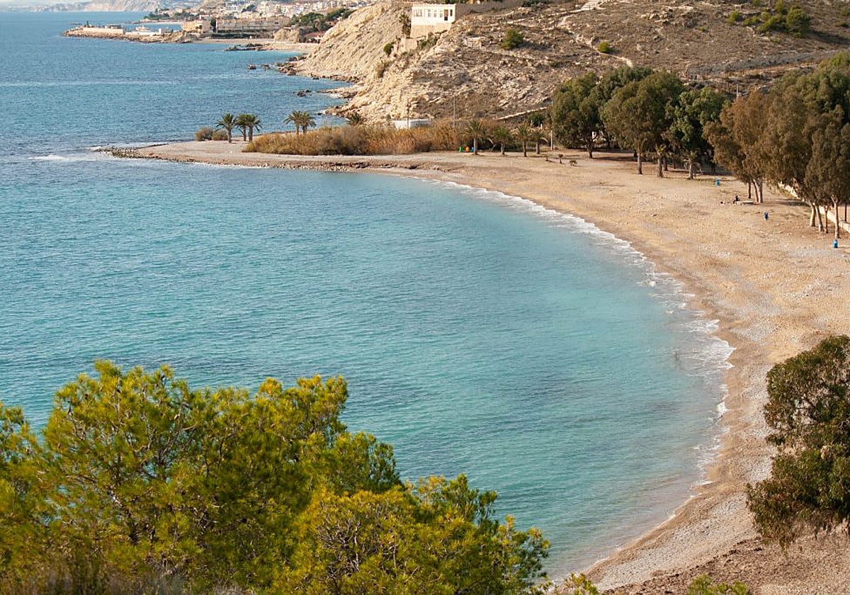 Imagen de la playa de El Torres, en La Vila Joiosa