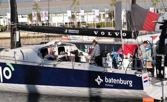 VO65 del Team JAJO, donde compite Simbad Quiroga