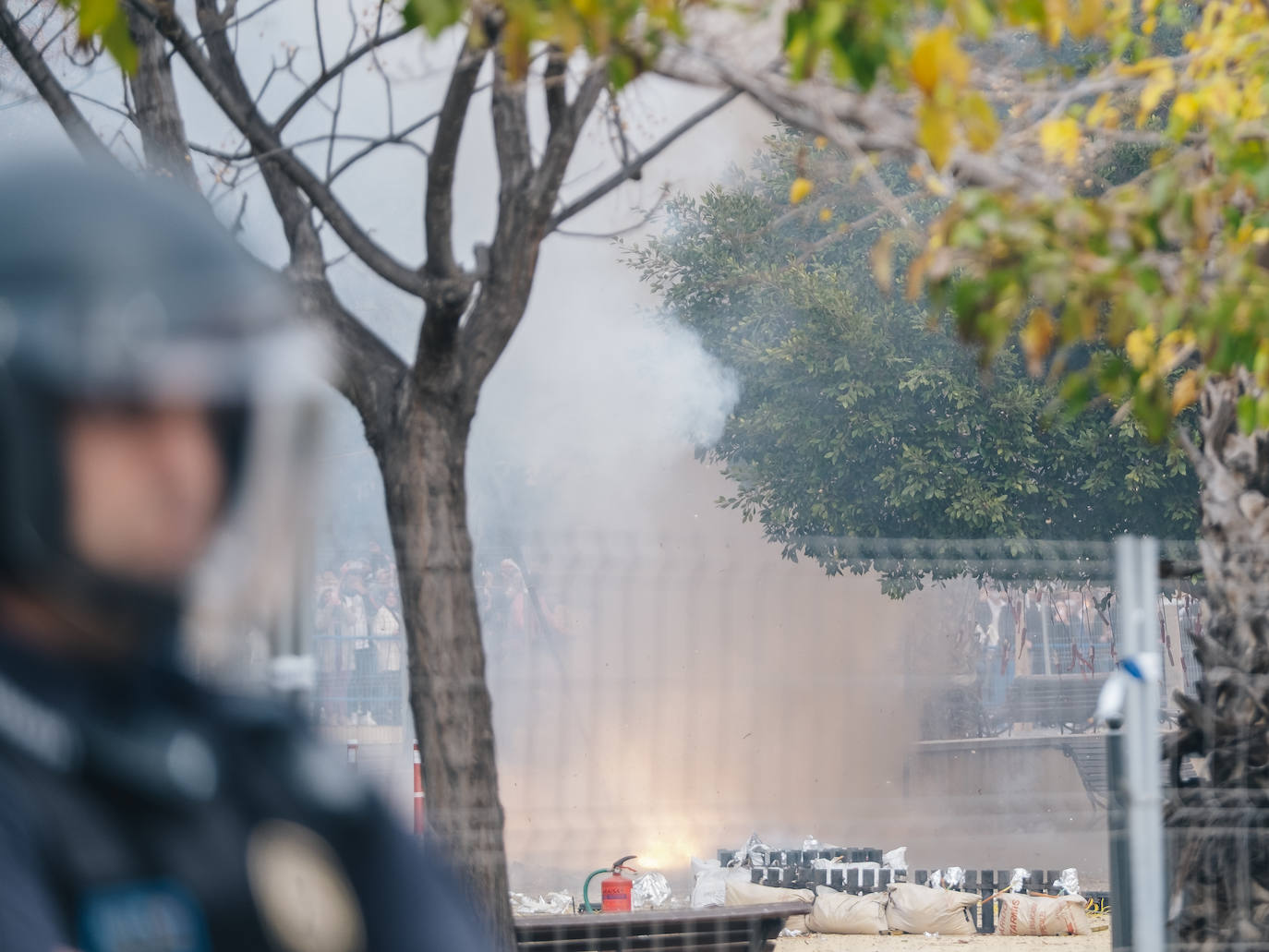 Disparo de la primera fase aérea