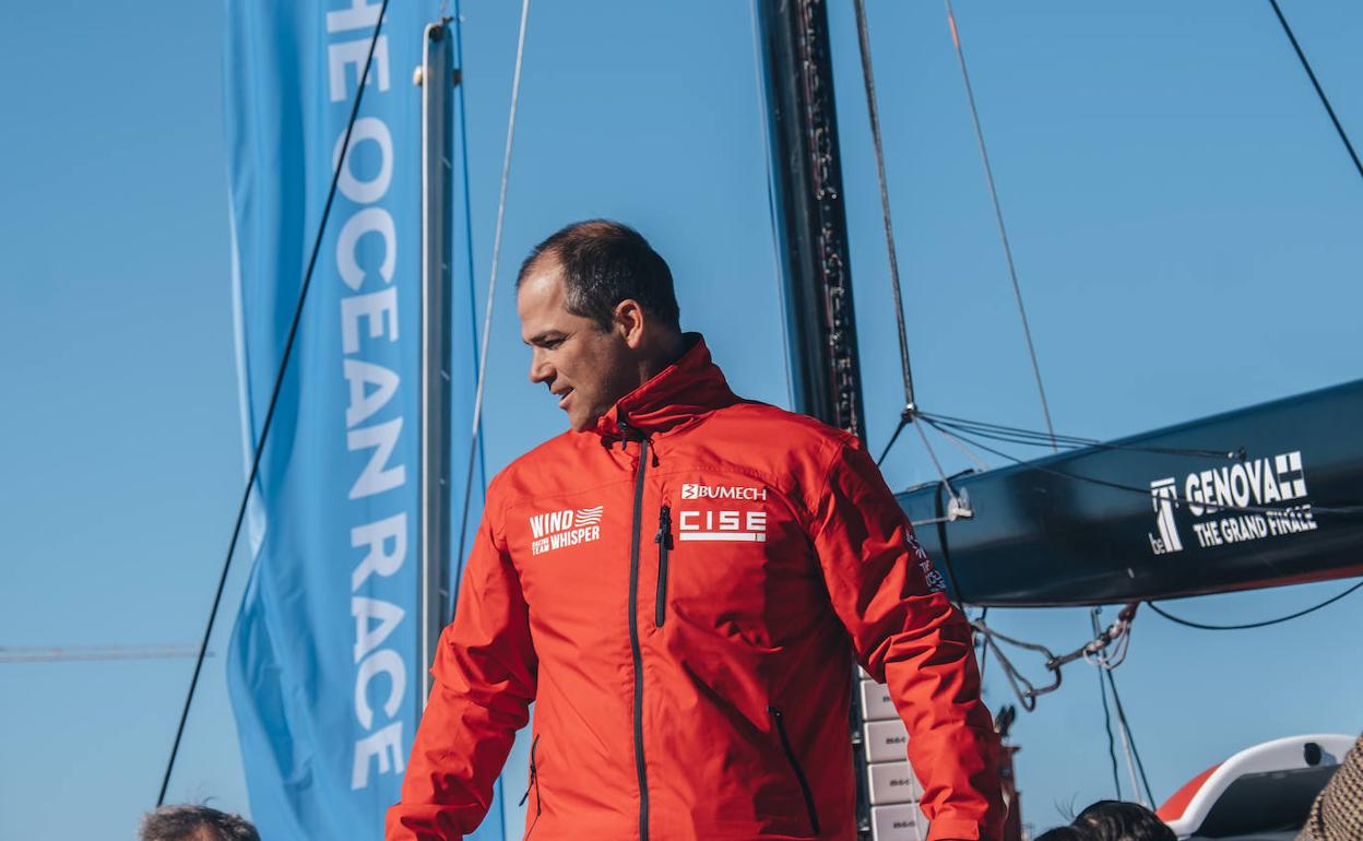 El patrón español del barco WindWhisper, Pablo Arrarte