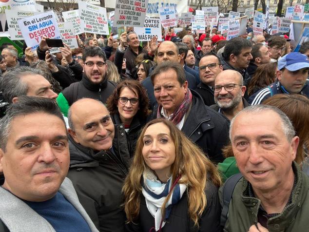 Fotos: Manifestación a favor del Trasvase Tajo-Segura