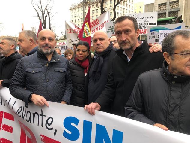 Fotos: Manifestación a favor del Trasvase Tajo-Segura