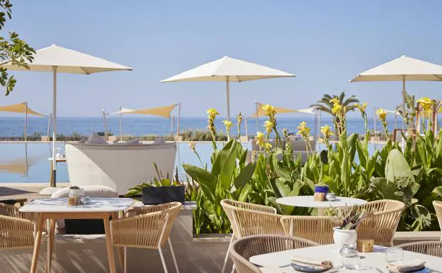 Muemble de Point en el hotel Hilton Taghazout Bay Beach Resort & Spa en Marruecos