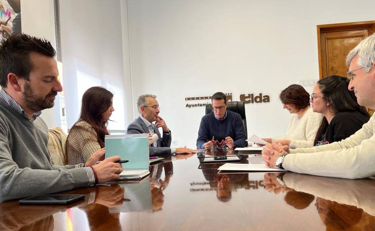 Imagen de la reunión. 