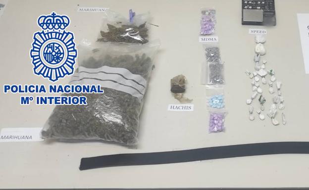 La Policía desmantela un punto negro de venta de droga en Alicante