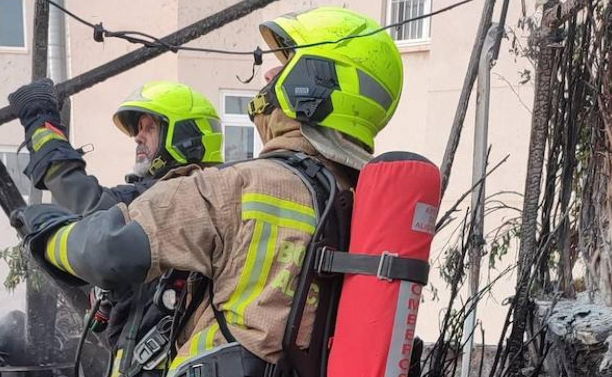 Imagen de archivo de los bomberos del SPEIS