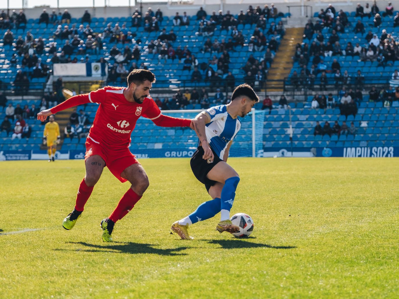 Fotos: El partido del Hércules contra el Prat en imágenes