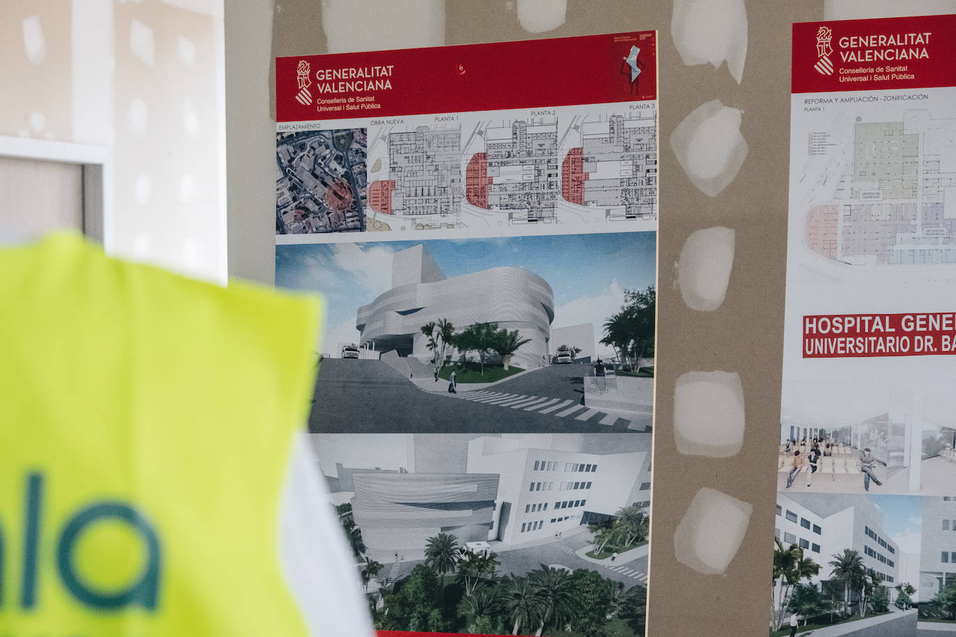 Fotos: Avanzan las obras en el edificio de Urgencias del Hospital General de Alicante | El presidente de la Generalitat Valenciana, Ximo Puig, y el conseller de Sanidad, Miguel Mínguez de visita