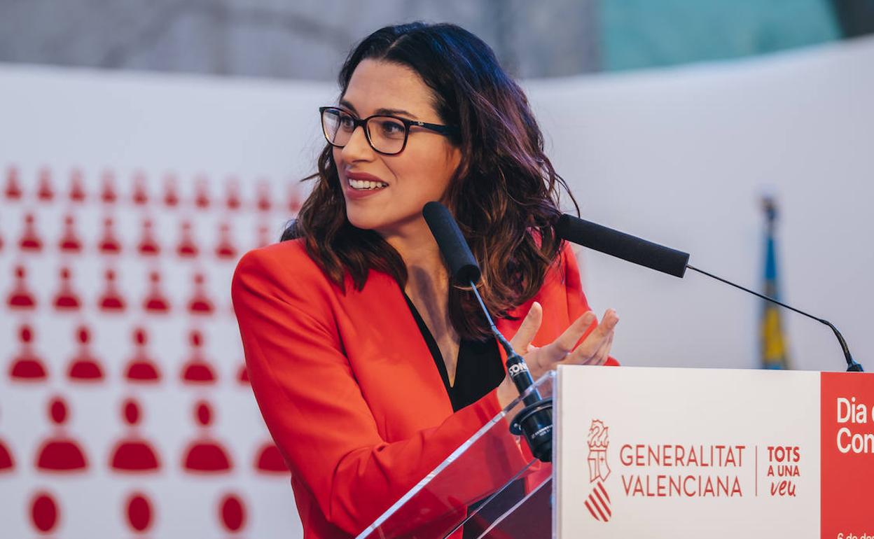 Aitana Mas, aspirante a ser cabeza de lista de Compromís en Alicante.