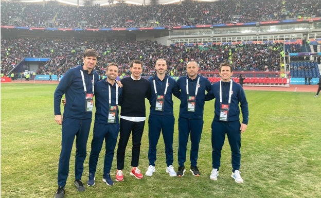 Estadio lleno para ver a a la selección irakí 