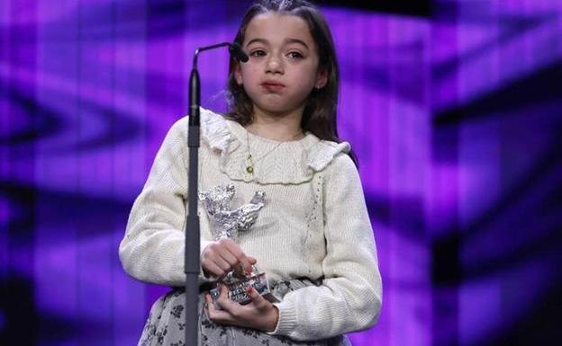 La niña española Sofía Otero gana el Oso de Plata en la Berlinale