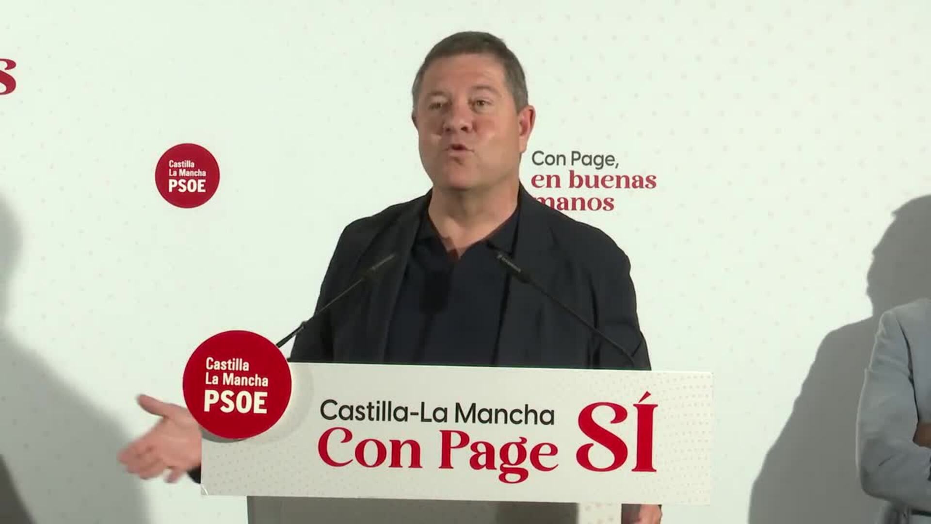 Ocho mil kilómetros, mensajes y jabones para trasladar que con Page C-LM está "en buenas manos"
