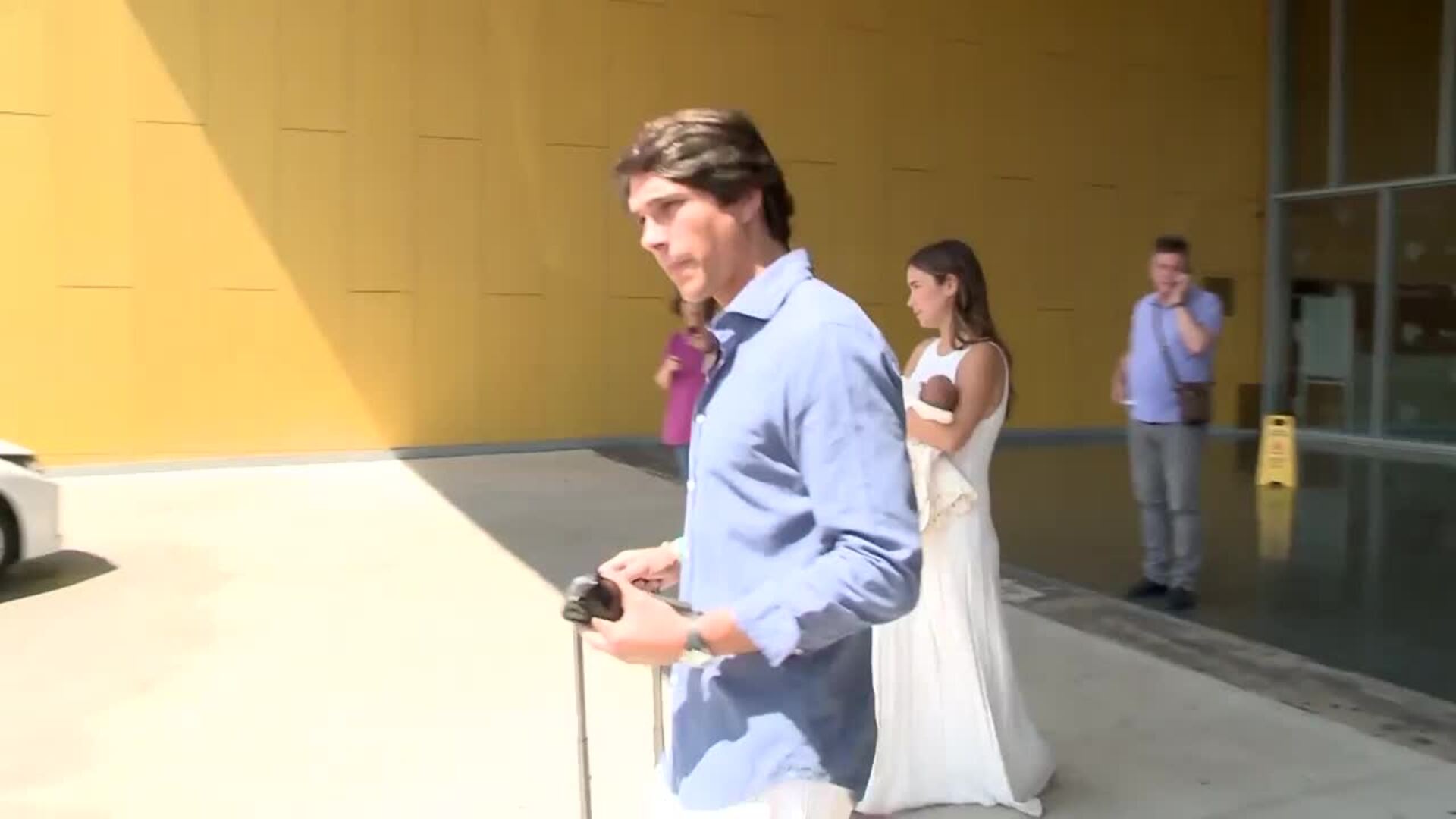 Tomás Páramo y María García de Jaime desmienten crisis en el matrimonio de María Pombo